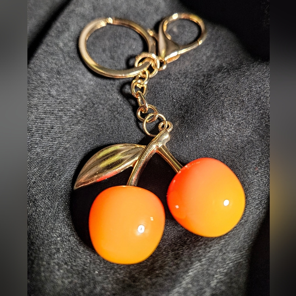 Cherry Bag Charm
